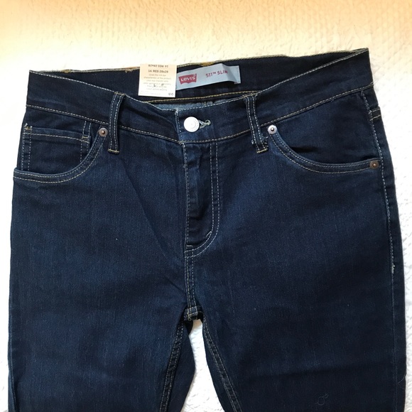 SOLD OUT 🛑🛑 Levi’s 511 Girl’s Jeans - Picture 6 of 8